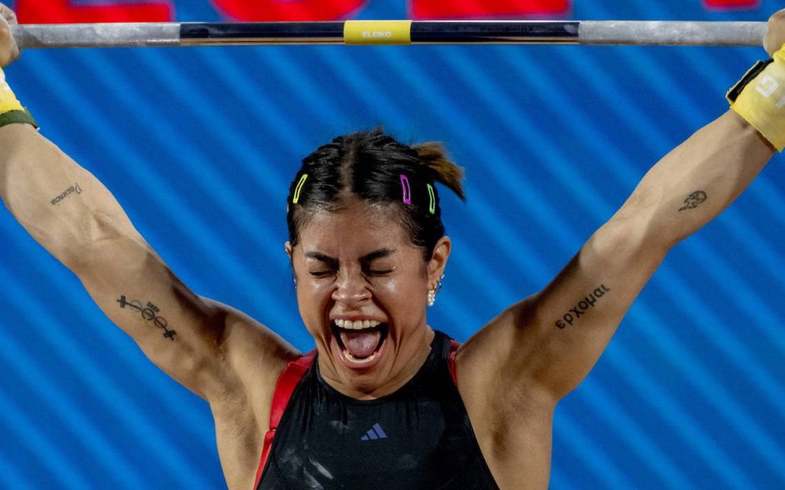 Ana Ferrer brilló en Mundial de Levantamiento de Pesas rumbo a París